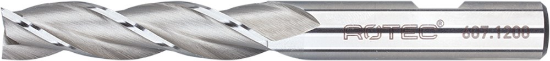 Afbeeldingen van ROTEC Universeelfrees HSS-E DIN844 lang ongecoat 8MM