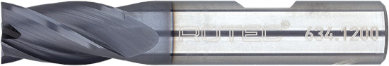 Afbeeldingen van ROTEC Vingerfrees VHM SILVER-LINE kort TiAlN-gecoat 6MM