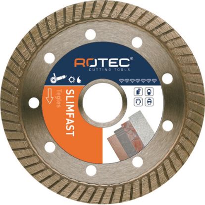 Afbeeldingen van ROTEC Diamantzaagblad SLIMFAST 115X1,2X22,2MM
