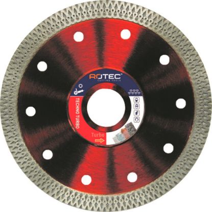 Afbeeldingen van ROTEC Diamantzaagblad TECHNO TURBO 115X1,4X22,2MM
