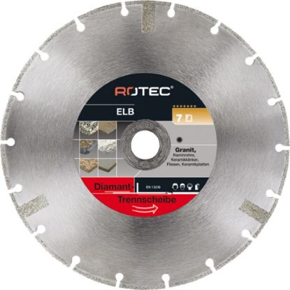 Afbeeldingen van ROTEC Diamantzaagblad ELB 230X2,8X22,2MM