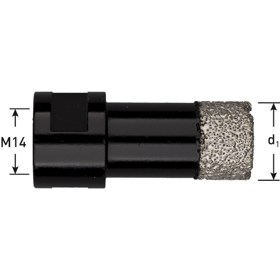 Afbeeldingen van ROTEC Diamantboorkroon PREMIUM 70MM M14-opname