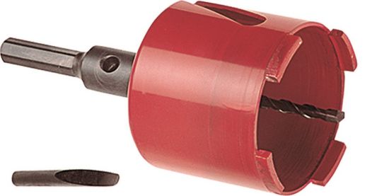 Afbeeldingen van ROTEC Diamant dozenboor ECO M16-opname 68MM inclusief SDS-Plus adapter en centreerboor