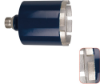 Afbeeldingen van ROTEC Diamantdozenboor blauw nat ½" 85X70MM 8 segm. (24X2,5X90)