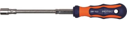 Afbeeldingen van ROTEC Dopschroevendraaier 2K-handgreep 150MM flexibel SW10
