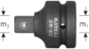 Afbeeldingen van ROTEC Adapter vierkant ½" (F) > vierkant ¾" (M)