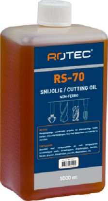 Afbeeldingen van ROTEC Snijolie RS-70 Non-Ferro in flacon 1L
