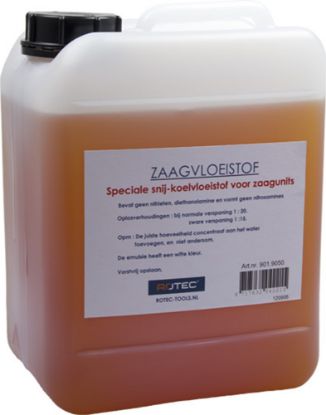 Afbeeldingen van ROTEC Zaagolie RZ-50 wit in jerry-can 5L