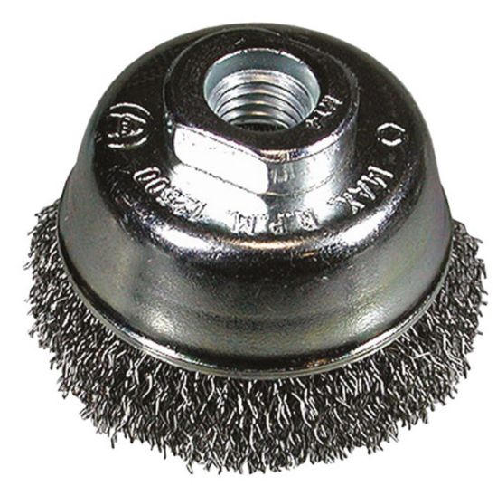 Afbeeldingen van HIKOKI Komborstel 60XM14X0,3MM gegolfd staaldraad 751311