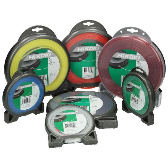 Afbeeldingen van HIKOKI Maaidraad geluidsarm 3,0MM geel 28M 781051