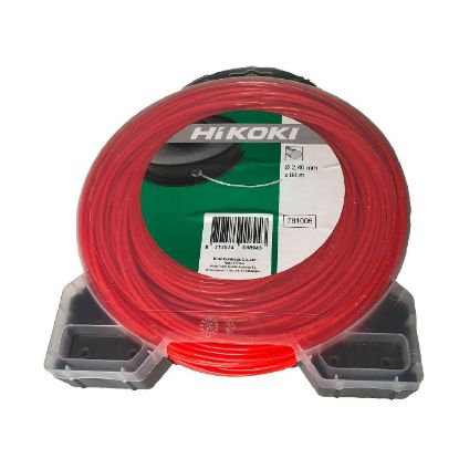 Afbeeldingen van HIKOKI Maaidraad rond 2,4MM oranje 88M 781006
