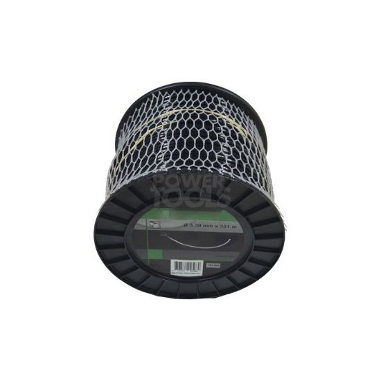 Afbeeldingen van HIKOKI Maaidraad rond 3,3MM zwart 231M 781069