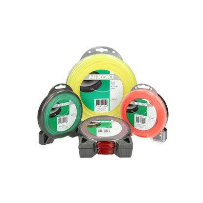 Afbeeldingen van HIKOKI Maaidraad vierkant 3,0MM geel 22m 781031