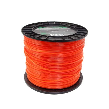 Afbeeldingen van HIKOKI Maaidraad vierkant 2,4MM oranje 343M 781073