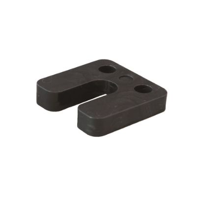 Afbeeldingen van GEBR. BODEGRAVEN Hogedrukplaat met sleuf ABS 10MM 70X70MM