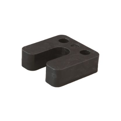 Afbeeldingen van GEBR. BODEGRAVEN Hogedrukplaat met sleuf ABS 20MM 70X70MM