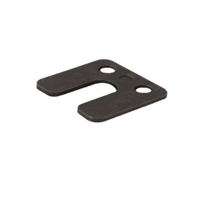 Afbeeldingen van GEBR. BODEGRAVEN Hogedrukplaat met sleuf ABS 3MM 70X70MM