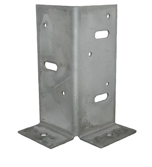 Afbeeldingen van GEBR. BODEGRAVEN Paalhouder ZM type A 70X70MM 2MM