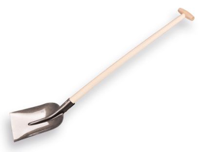 Afbeeldingen van Betonschop grijs met essen schopsteel 100CM ½