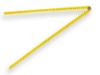 Afbeeldingen van HULTAFORS Duimstok 100CM glasfiber geel