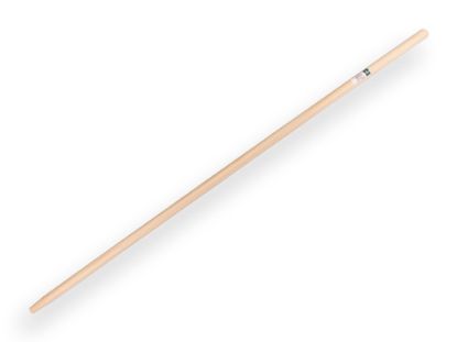 Afbeeldingen van Hark/bezemsteel IKAPÉ FSC 100% lange punt 85X16MM 160X2,8CM