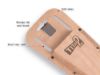 Afbeeldingen van Holster t.b.v. TITAN 2 snoeischaar echt leder met sleuven en clip