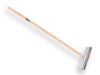 Afbeeldingen van PROLINE Mestschuiver recht 55CM met canvas rubber met TAUARI steel 160X3,2CM