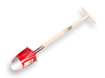 Afbeeldingen van Rondsteek spade SHW bladmaat bovenzijde 16,5CM 