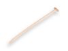 Afbeeldingen van Schopsteel import essen gebogen gewaxt 110CM