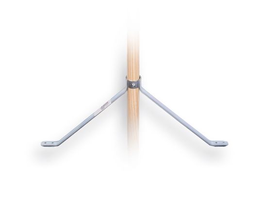 Afbeeldingen van SOLIDE Stokhouder 45X19CM t.b.v. steel 28MM