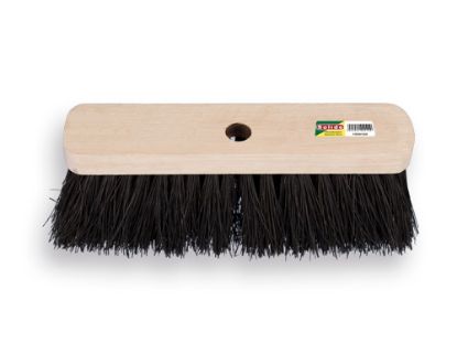 Afbeeldingen van SOLIDE Straatbezem Colombo 29CM met 8CM zwarte natuurvezel 