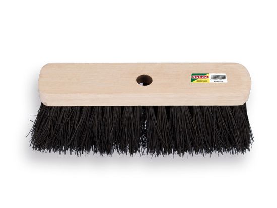 Afbeeldingen van SOLIDE Straatbezem Colombo 29CM met 8CM zwarte natuurvezel 