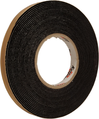 Afbeeldingen van KELFORT Afdichtingsband gecomprimeerd zwart 10,0M 10/3MM