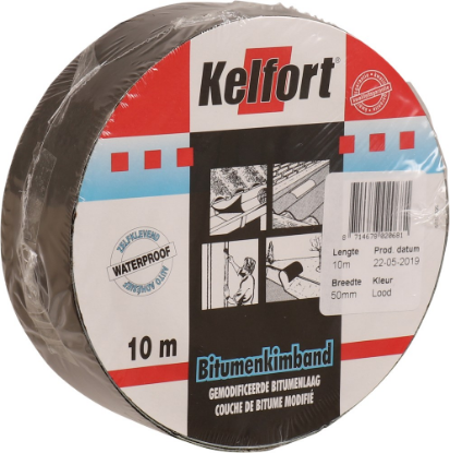 Afbeeldingen van KELFORT Bitumenkimband loodkleur