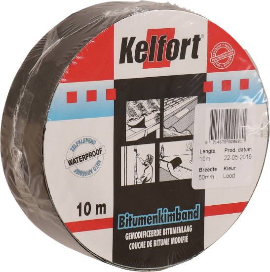 Afbeeldingen van KELFORT Bitumenkimband loodkleur