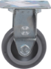 Afbeeldingen van KELFORT Bokwiel EV blauw/grijs rubber 50MM met glijlager 50kg