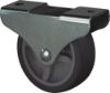 Afbeeldingen van KELFORT Bokwiel EV grijs rubber 30MM met glijlager 35kg