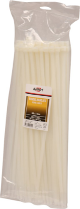 Afbeeldingen van KELFORT Bundelbandjes nylon transparant 360X7,6MM