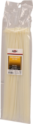 Afbeeldingen van KELFORT Bundelbandjes nylon transparant 368X4,8MM