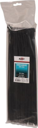 Afbeeldingen van KELFORT Bundelbandjes nylon zwart 385X4,8MM