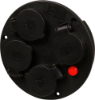 Afbeeldingen van KELFORT Contactplaat 4X t.b.v. kabelhaspel ER500 met thermische beveiliging