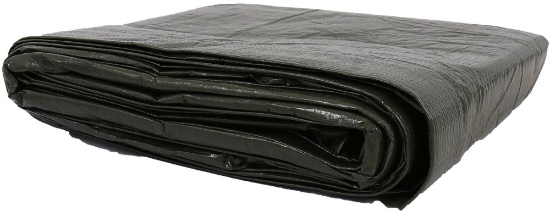 Afbeeldingen van KELFORT Dekzeil groen/blauw 150g/M²