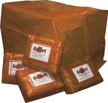 Afbeeldingen van KELFORT Dekzeil oranje 100g/M² 8X10M
