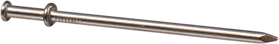 Afbeeldingen van KELFORT Duplexnagel blank bombé kop 2,8X57/67MM