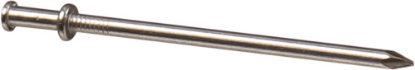 Afbeeldingen van KELFORT Duplexnagel blank bombé kop 3,4X64/74MM