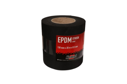 Afbeeldingen van KELFORT EPDM folie zwart 0,5MM 15CM 20M