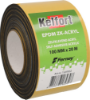 Afbeeldingen van KELFORT EPDM folie zwart zelfklevend-acryl 10CM 20M