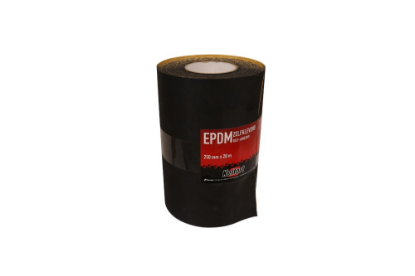 Afbeeldingen van KELFORT EPDM folie zwart zelfklevend-acryl 25CM 20M