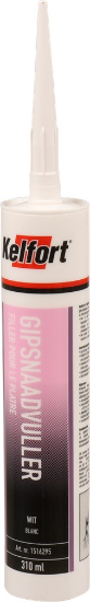 Afbeeldingen van KELFORT Gipsnaadvuller overschilderbaar wit 310ML