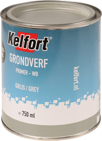 Afbeeldingen van KELFORT Grondverf op waterbasis grijs 750ML